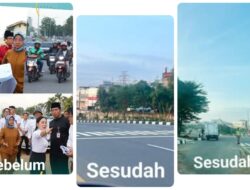 Li Claudia Beraksi, Fasilitas Penyeberangan SDN 001 Batamkota Selesai dalam Semalam!