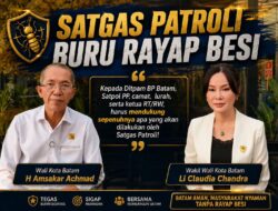 Batam Bentuk Satgas Patroli Buru Rayap Besi, Amsakar Minta Ketua RT/RW Pro-Aktif