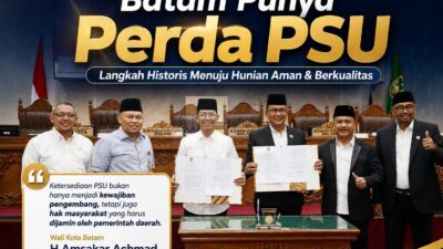 Perda PSU Perumahan Disahkan, Amsakar: Pengembang Wajib Sediakan Fasilitas Lengkap