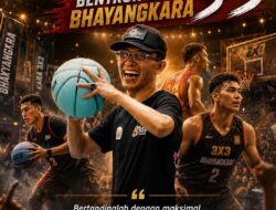 Amsakar Ledakkan Semangat Juara Ajang Basketball 3×3 Bhayangkara Championship