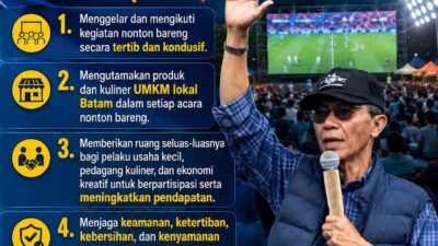 Amsakar Jadikan Piala Dunia Momentum Emas Gerakkan Roda Ekonomi UMKM Batam!