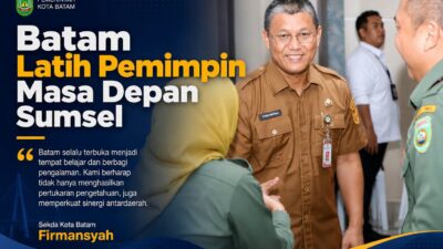 96 Pemimpin Masa Depan Sumsel Belajar Tata Kelola Pemerintahan ke Pemko Batam