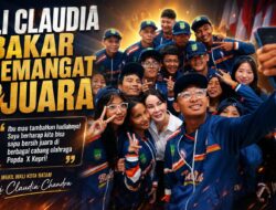 Tambahan Bonus Li Claudia, Bakar Spirit Atlet Batam Sapu Bersih Juara Popda Kepri!