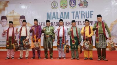 SERBA SERBI MTQH: Dipimpin Firmansyah, Kafilah Batam Hangatkan Silaturahmi Malam Taaruf